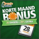 Oranje Casino deelt Korte Maand bonus uit