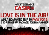 Win een romantische reis naar Parijs in Amsterdams Casino