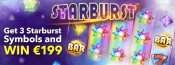 Starburst Challenge in Klaver Casino