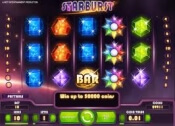 Videoslot Starburst in Oranje Casino meest winstgevend in oktober