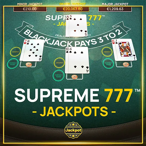 Supreme777 Jackpots Blackjack Supreme777 Jackpots Blackjack